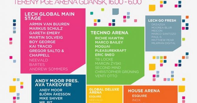 GlobalGathering Polska – Podział na sceny!