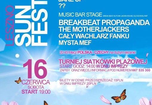 Tego jeszcze nie było: Leszno Sun Festival 2012!