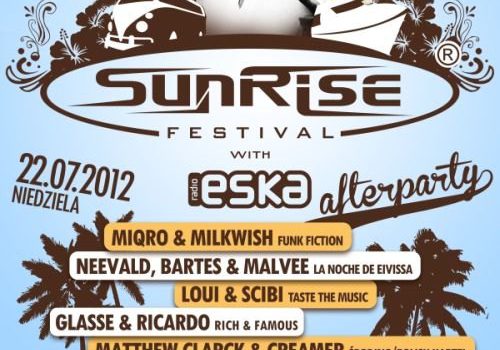 After Party Sunrise Festival 2012 – 22 lipca w niedzielę!