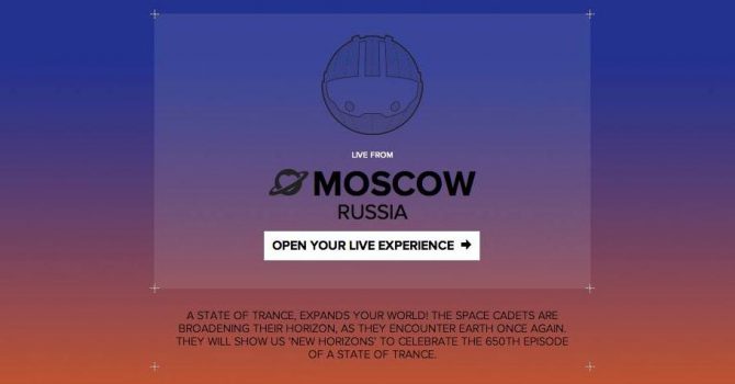 ASOT 650 pre-party na żywo z Moskwy!