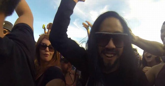 Gość przebrany za Steve’a Aoki zrobił furorę na festiwalu