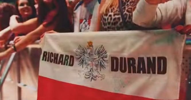 Richard Durand z teledyskiem nagranym na Mayday Polska!