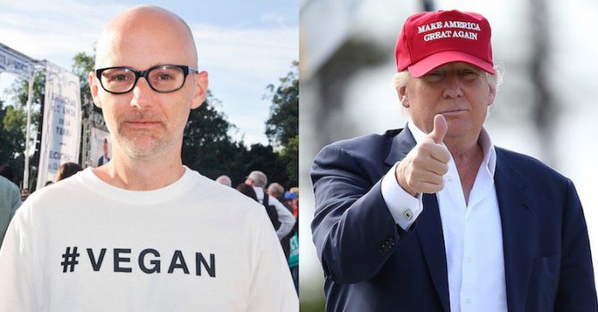 Moby o występie dla Trumpa: 'Hahahahaha’