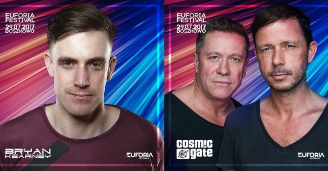 Bryan Kearney i Cosmic Gate w lipcu w Boszkowie!