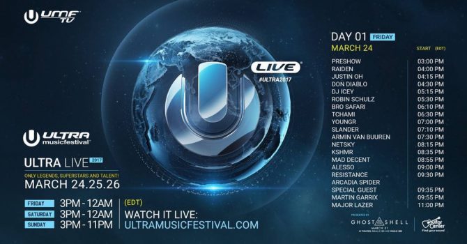 Ultra Music Festival 2017: oglądamy transmisję!