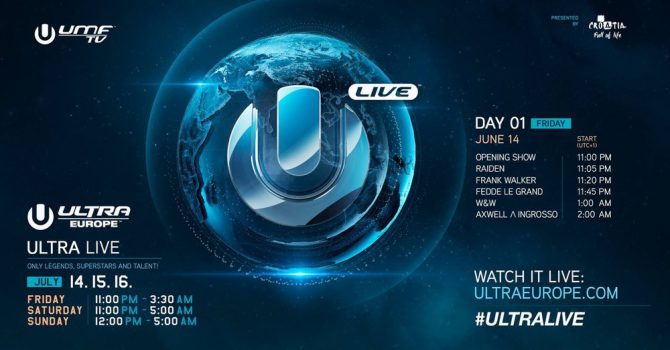 Ultra Europe 2017: transmisja!