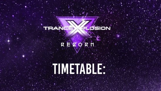 Trance Xplosion Reborn już DZIŚ! Mapka, time-table, info organizacyjne