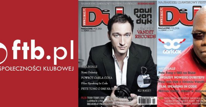 Historia FTB.pl i DJ MAG Polska w XONI On Air dziś od 20!