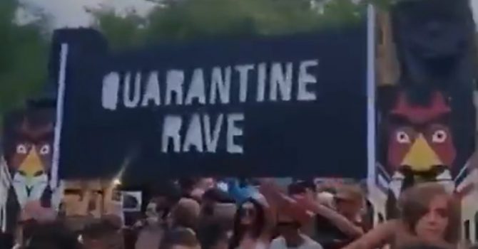 Nielegalny 'kwarantannowy rave’  w UK zakończył się tragicznie