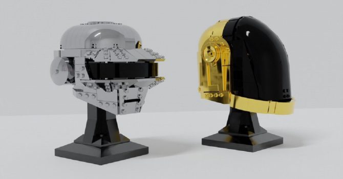 Hełmy Daft Punk jako… kolekcjonerskie LEGO?