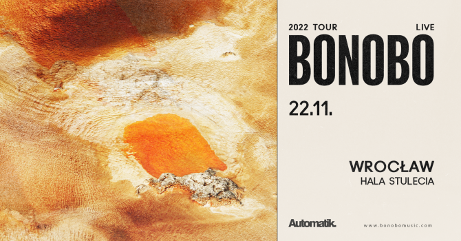 Bonobo // Fragments Live Tour 2022 | Wrocław