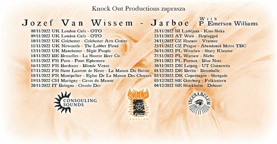 Jarboe, Jozef Van Wissem / 26 XI 2022 / Wrocław