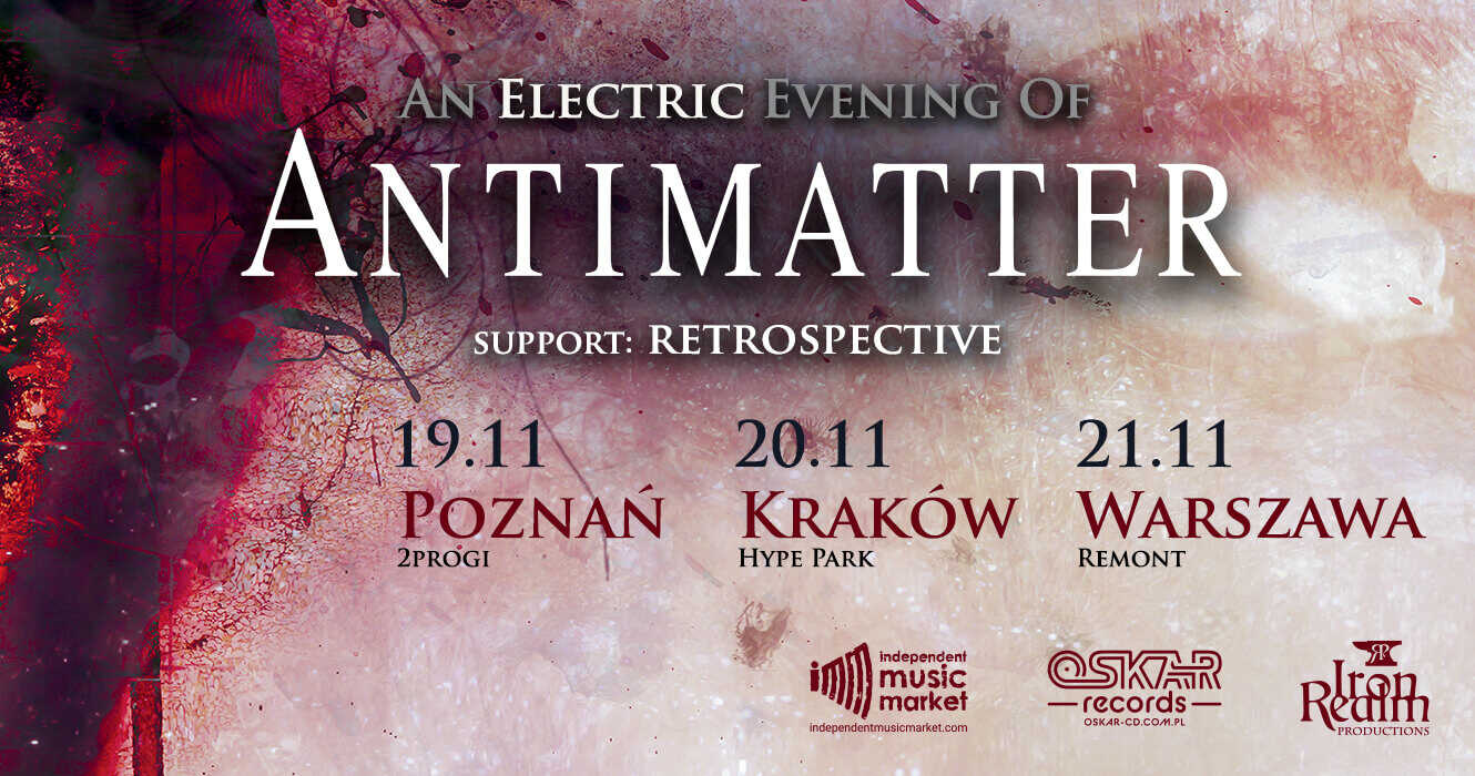 Antimatter + support: Retrospective – Poznań 19.11.2022, 2progi