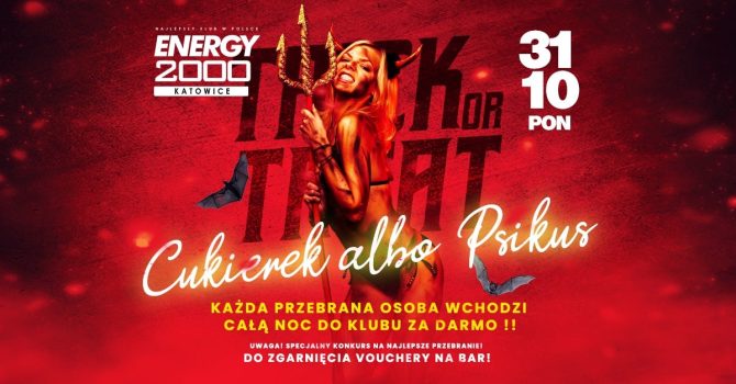 CUKIEREK ALBO PSIKUS | HALLOWEEN | 31.10 PONIEDZIAŁEK