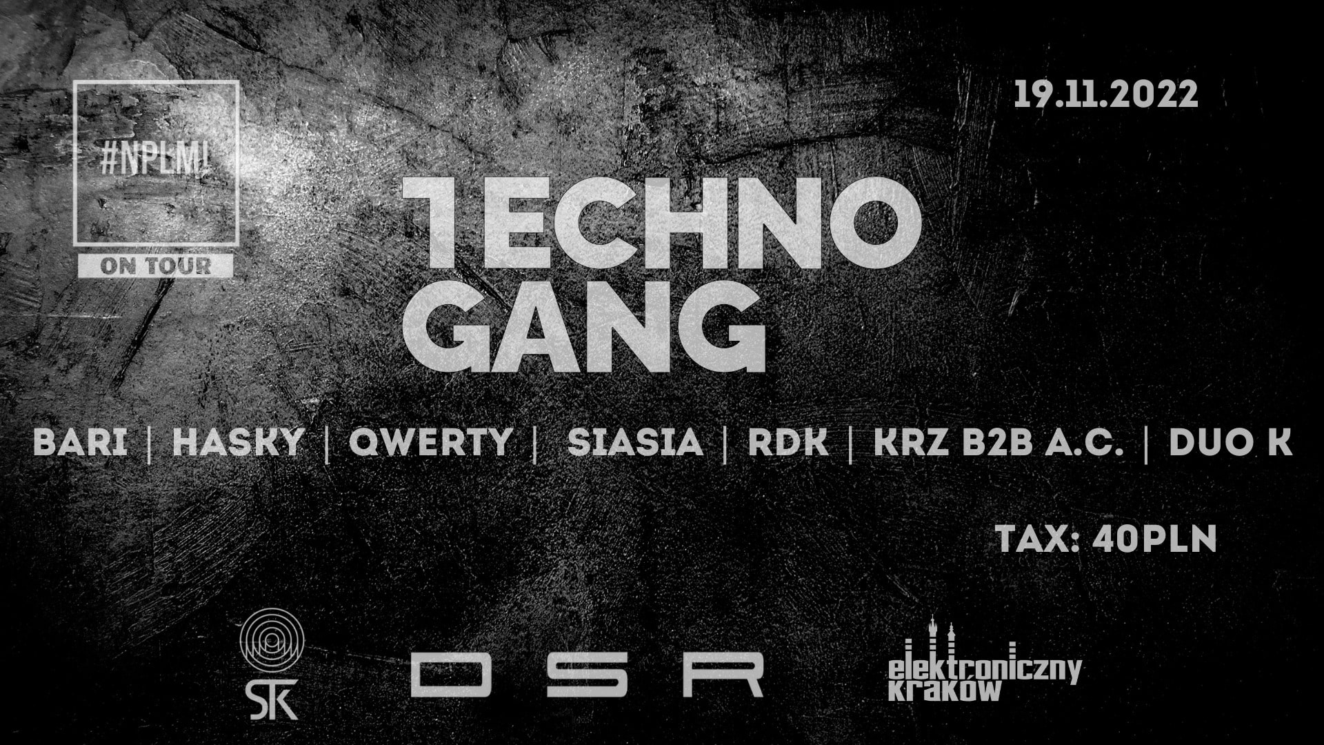 #NPLM! pres. TECHNO GANG