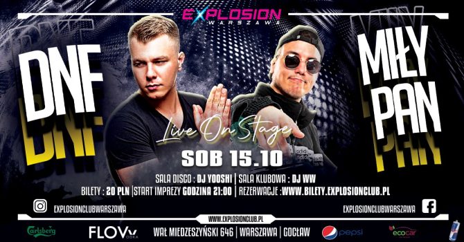 Koncert MIŁY PAN , sala klubowa DNF