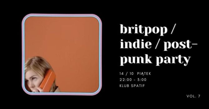 Disco 2000 ~ britpop / indie / post-punk party ~ vol. 7