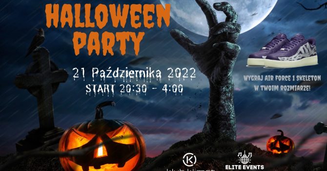 HALLOWEEN PARTY | PIĄTEK 21.10.2022 | Klub Klimat