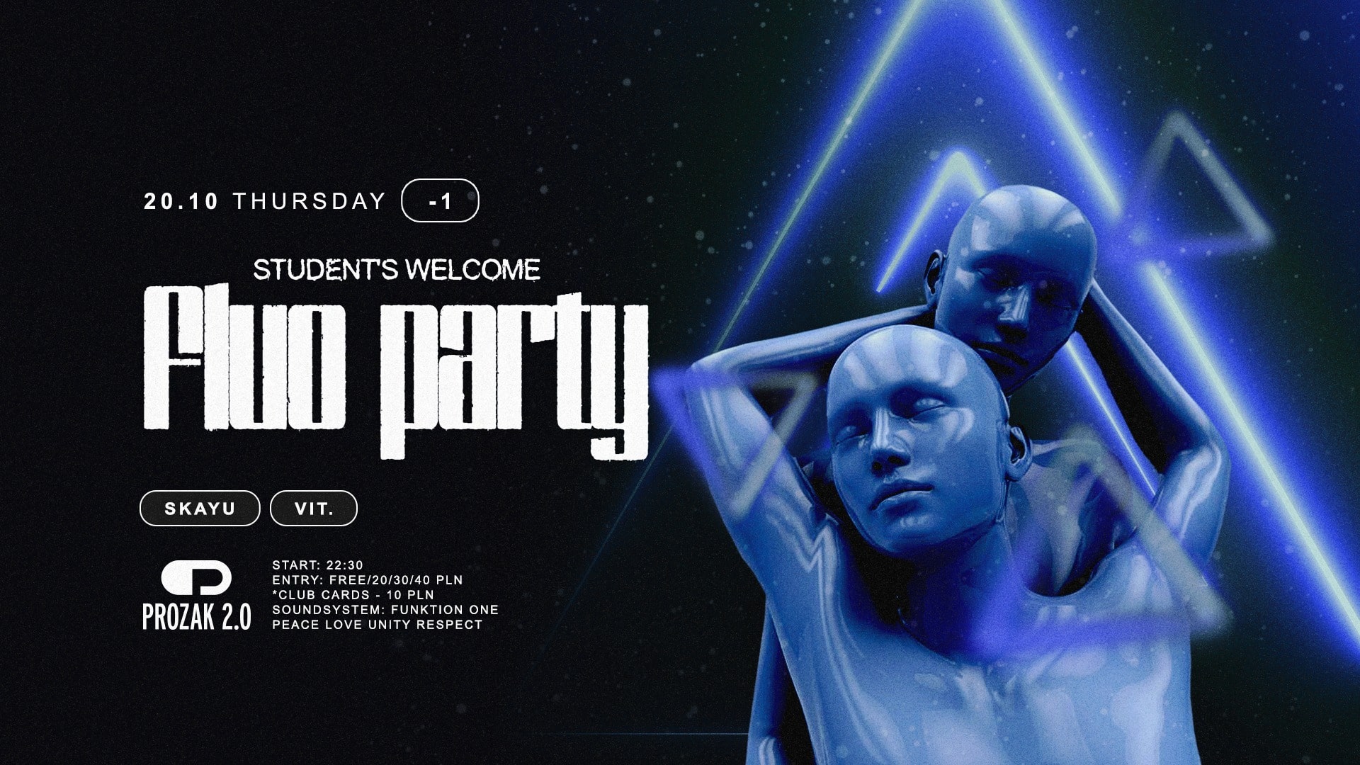 Let’s go FLUO x Student’s Orientation Month x Prozak 2.0