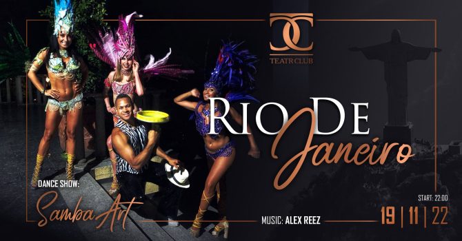 RIO DE JANEIRO | Samba Art | ALEX REEZ | 19.11 Saturday