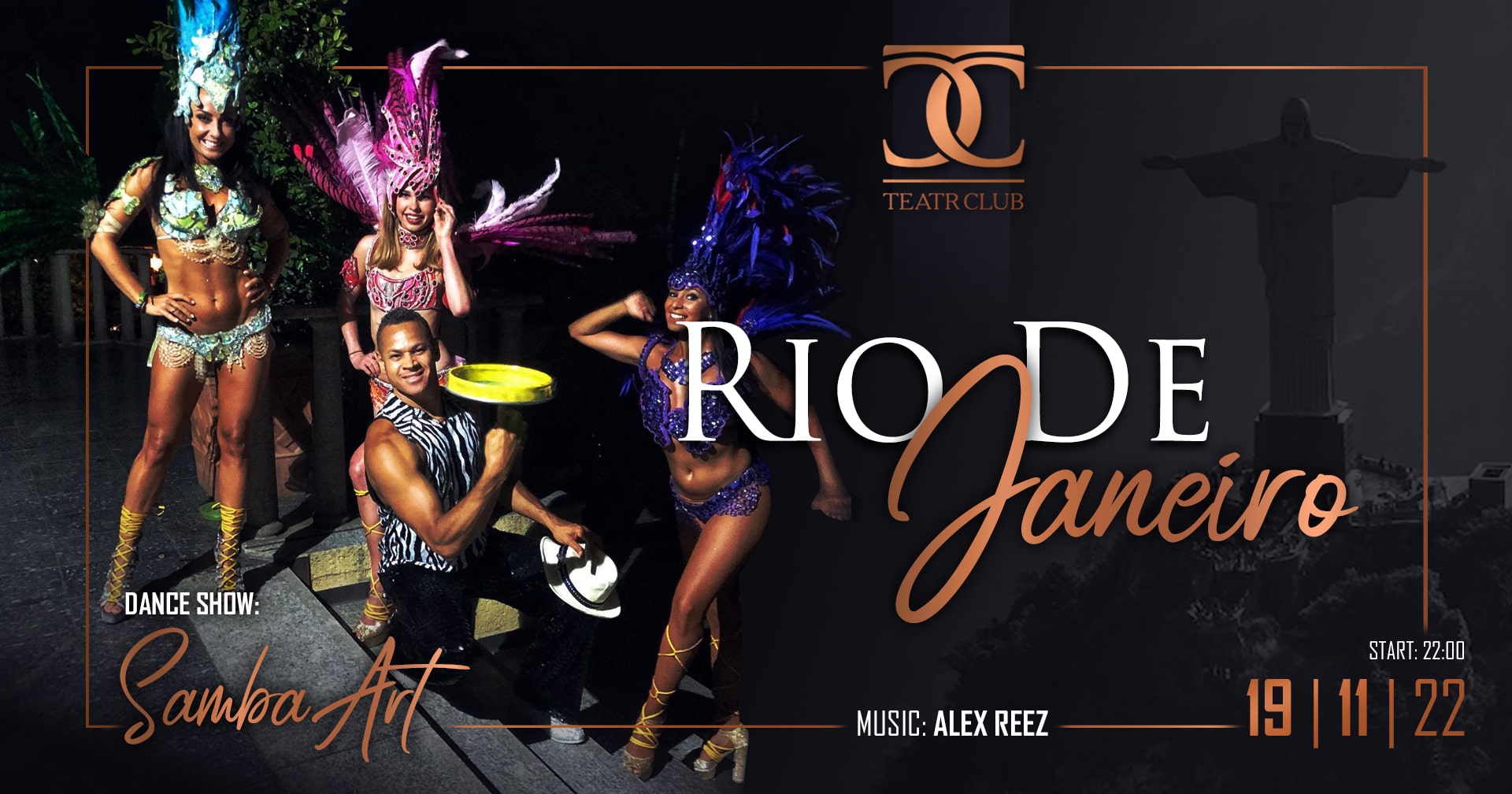 RIO DE JANEIRO | Samba Art | ALEX REEZ | 19.11 Saturday