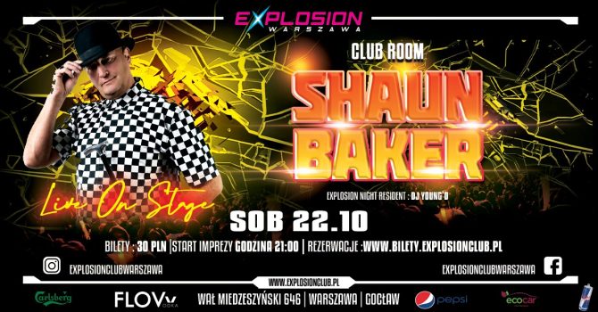 SHAUN BAKER sala klubowa – (UMMET OZCAN/odwołany występ)