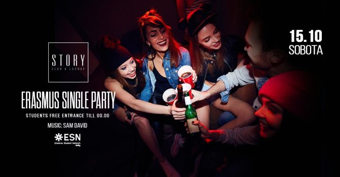 ERASMUS SINGLE PARTY – DJ SAM DAVID