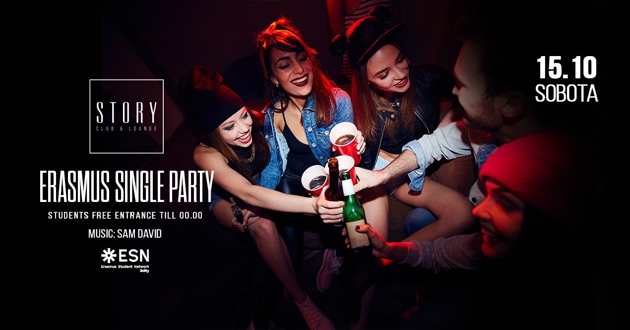 ERASMUS SINGLE PARTY – DJ SAM DAVID