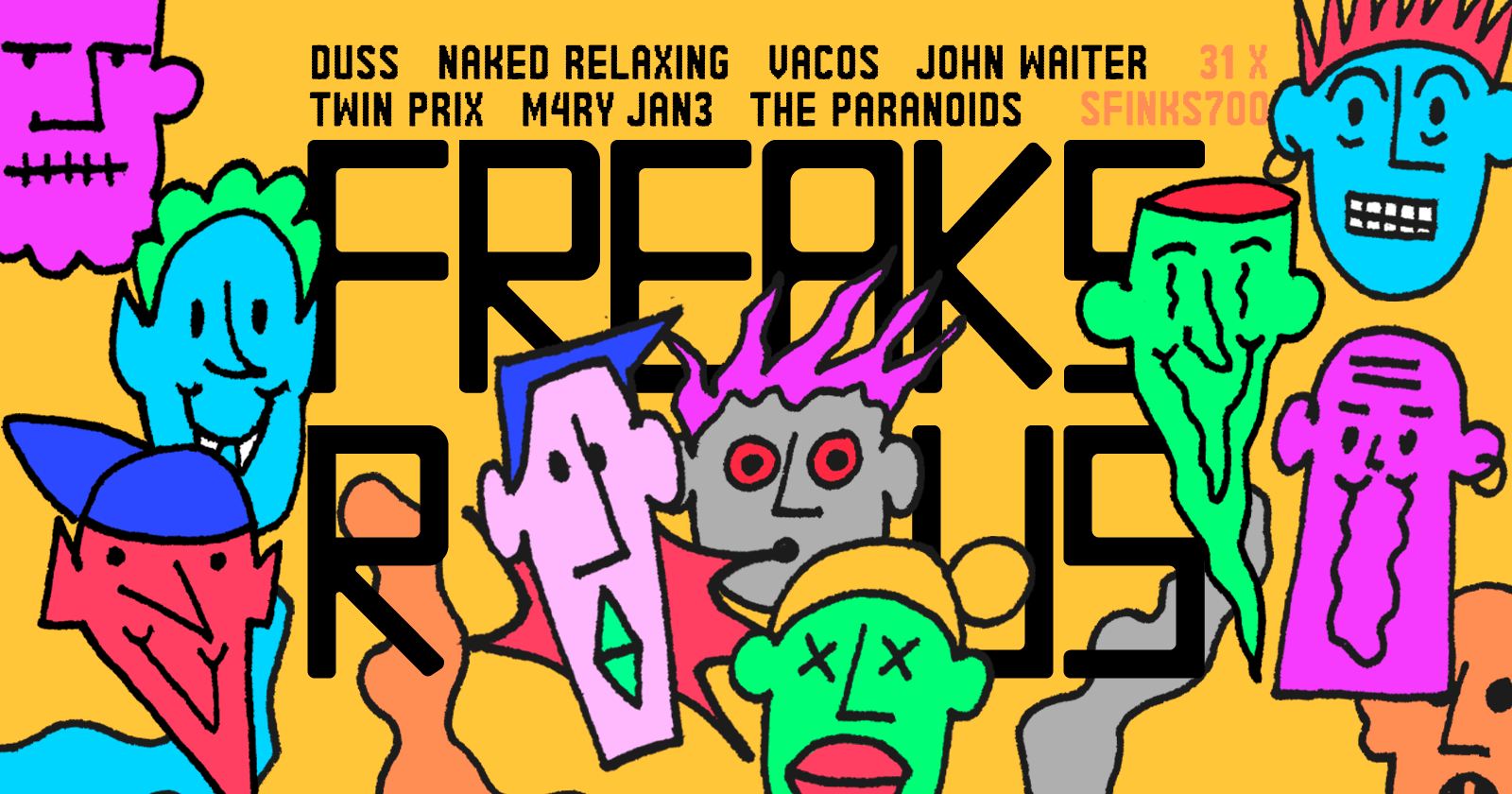 31.10 | Halloween w Sfinksie | Freaks R Us