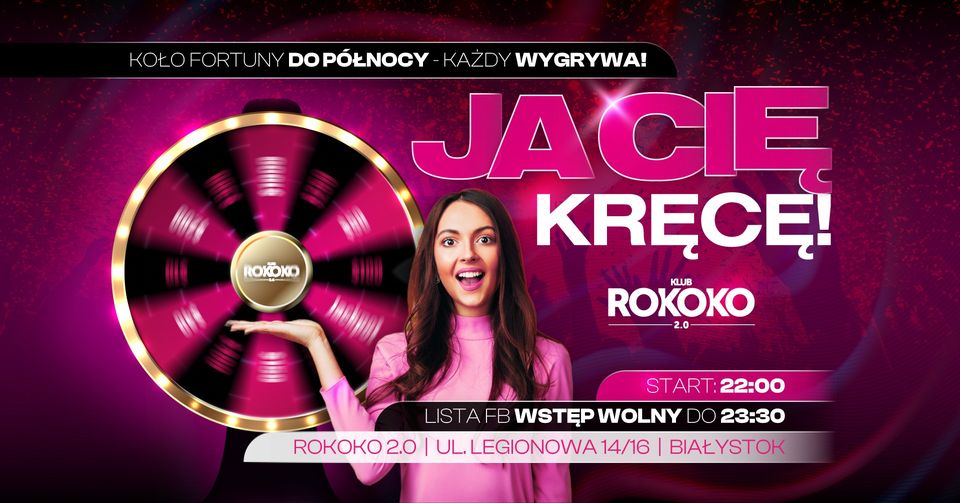 Ja Cię kręcę! Czyli piątek z kołem fortuny! Lista Fb free do 23:30 / 14.10