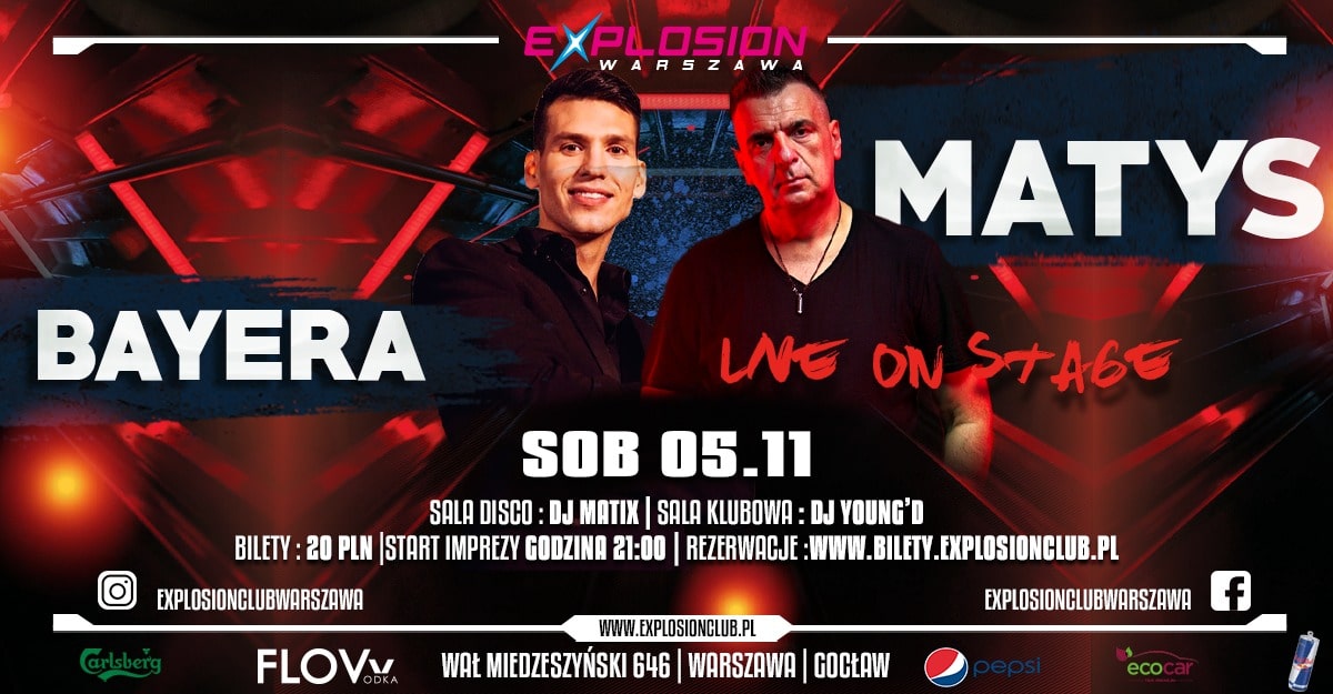 KONCERT BAYERA , sala klubowa DJ MATYS