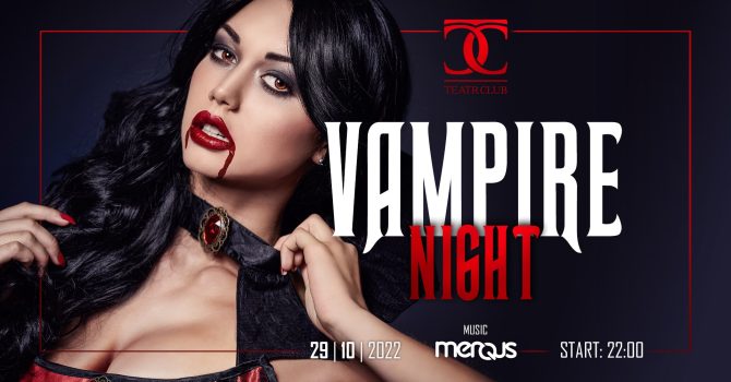 VAMPIRE NIGHT | dj Merqus | 29.10 Saturday
