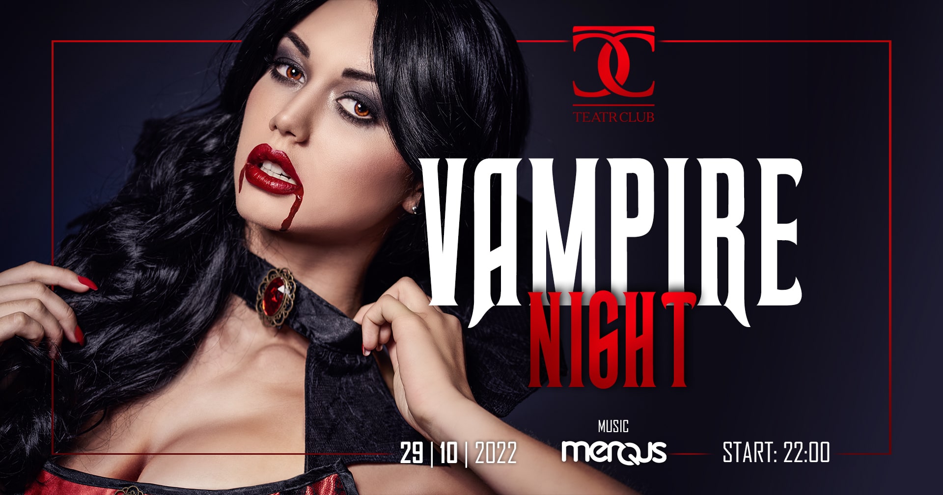 VAMPIRE NIGHT | dj Merqus | 29.10 Saturday