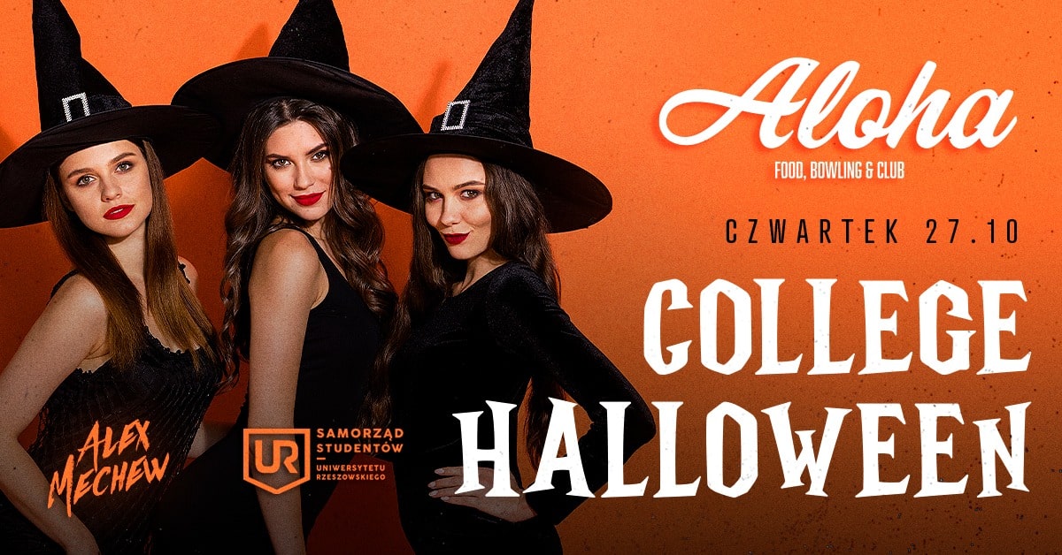 Czwartek 27.10 College Halloween