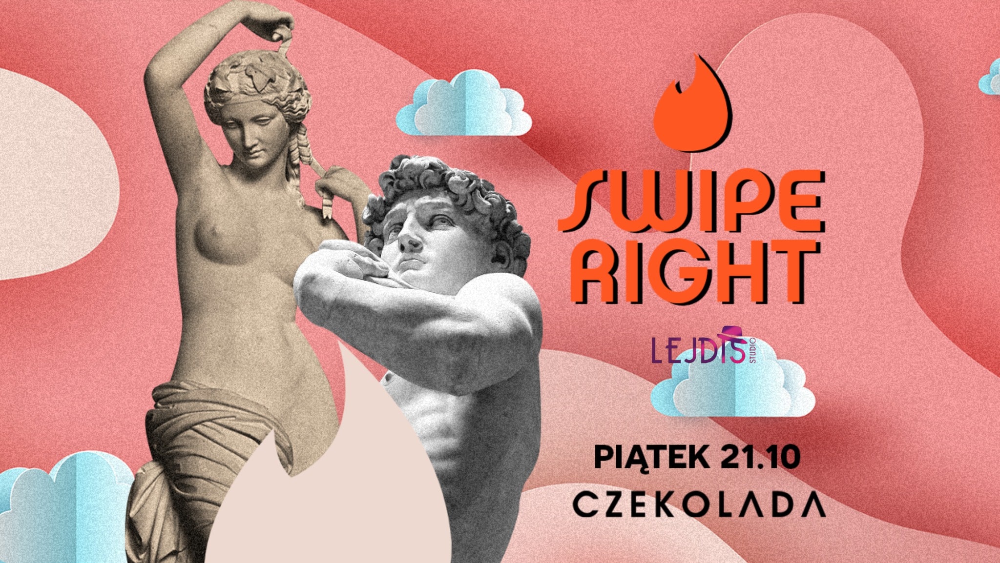 Swipe Right = Tinder Night | 21.10 | Studio Lejdis