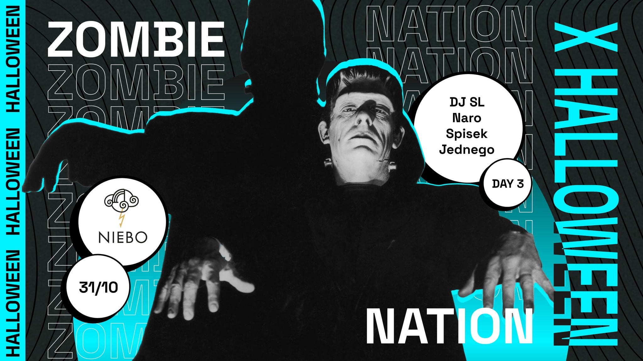 Zombie Nation X HALLOWEEN (DAY 3) | lista FB