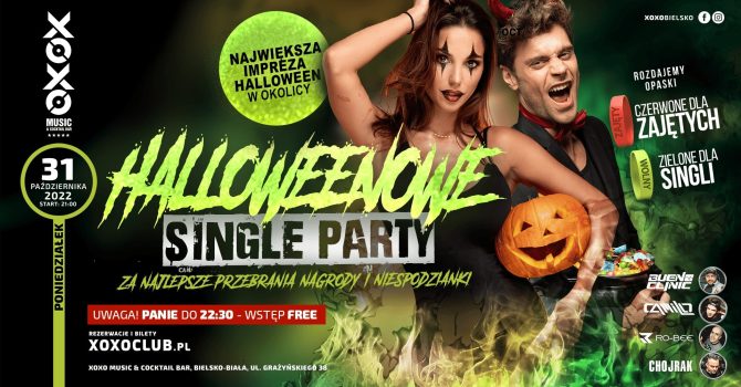 HALLOWEENOWE SINGLE PARTY | Pn. 31.10 | XOXO