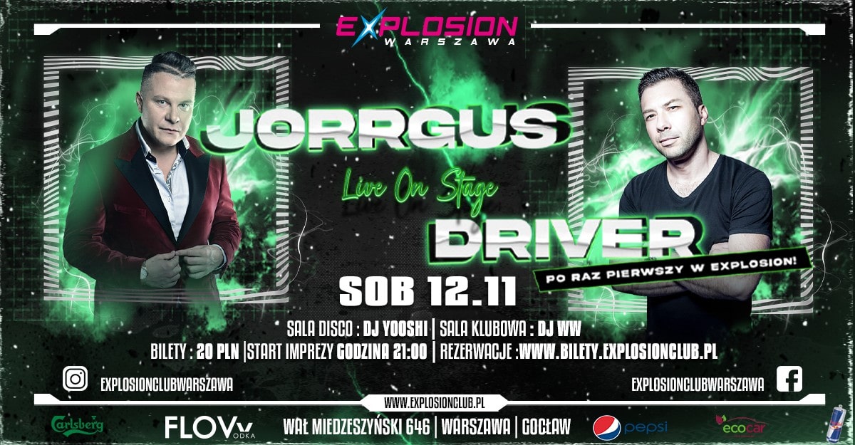 JORRGUS , sala klubowa DJ DRIVER