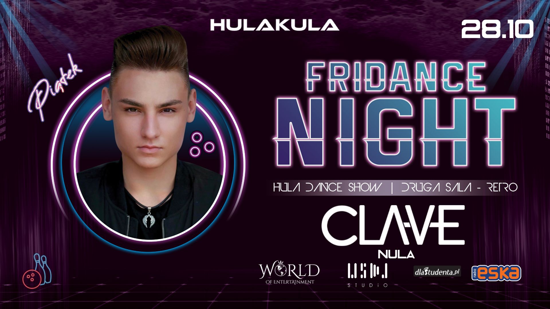 FRIDANCE NIGHT | 28.10 | CLAVE | LISTA FB FREE