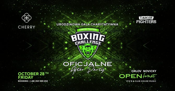 BOXING CHALLENGE OFICJALNE AFTER PARTY