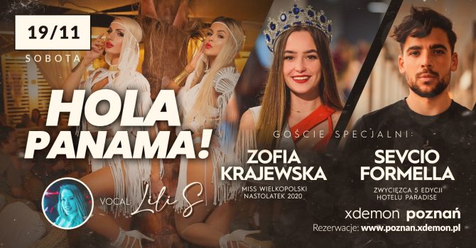 Hola Panama! Special Guests: Sevcio Formella, Zofia Krajewska, Lili S. (vocal)