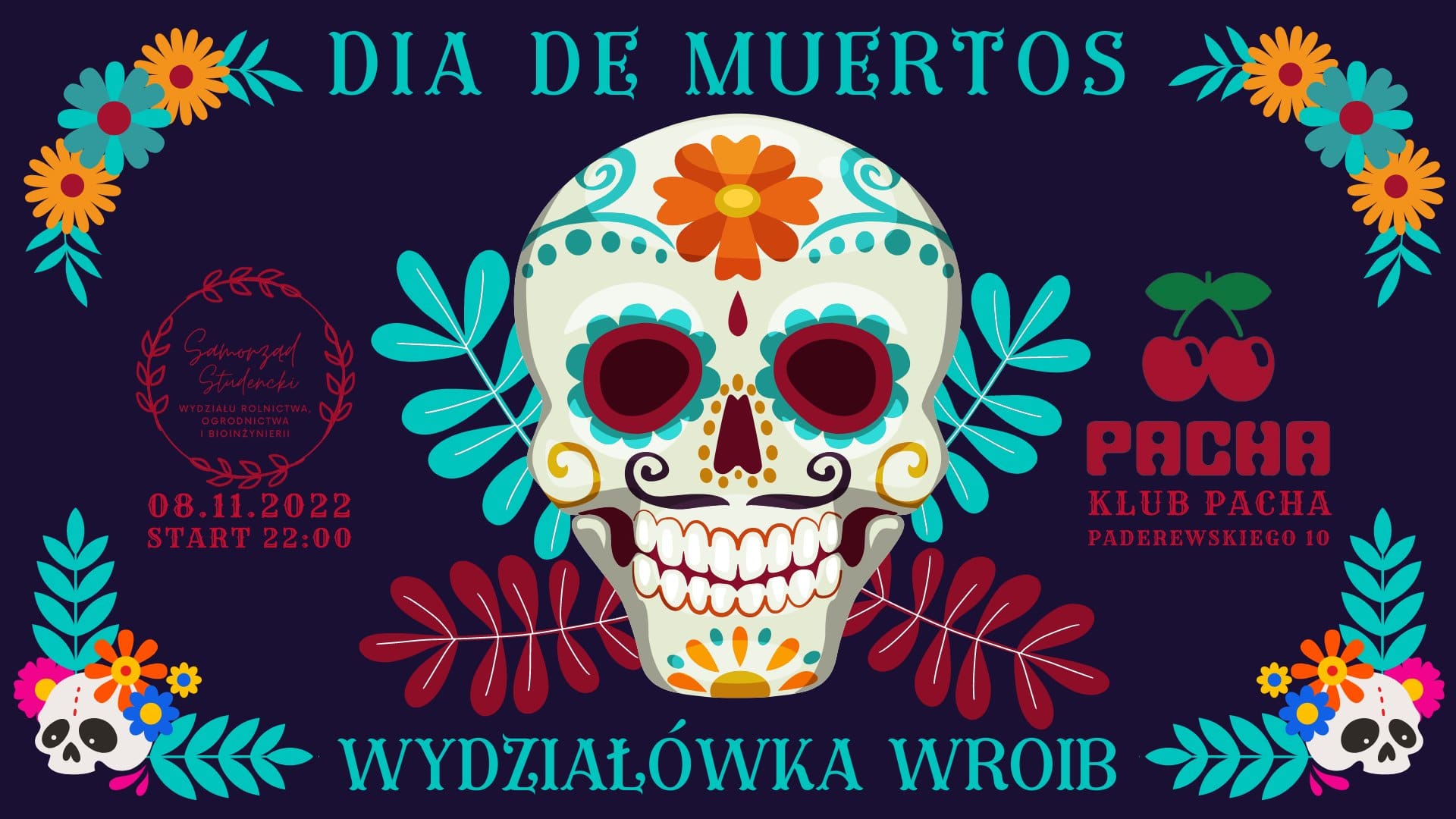 Día de Muertos | Wydziałówka WROiB UPP