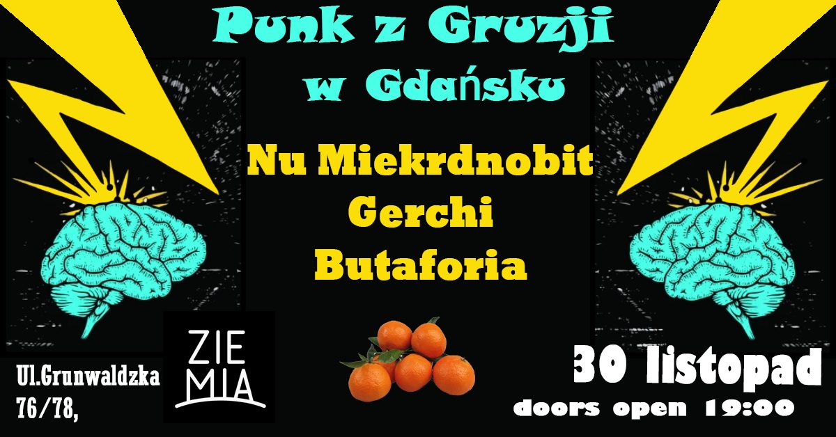 Punk z Gruzji w Gdańsku