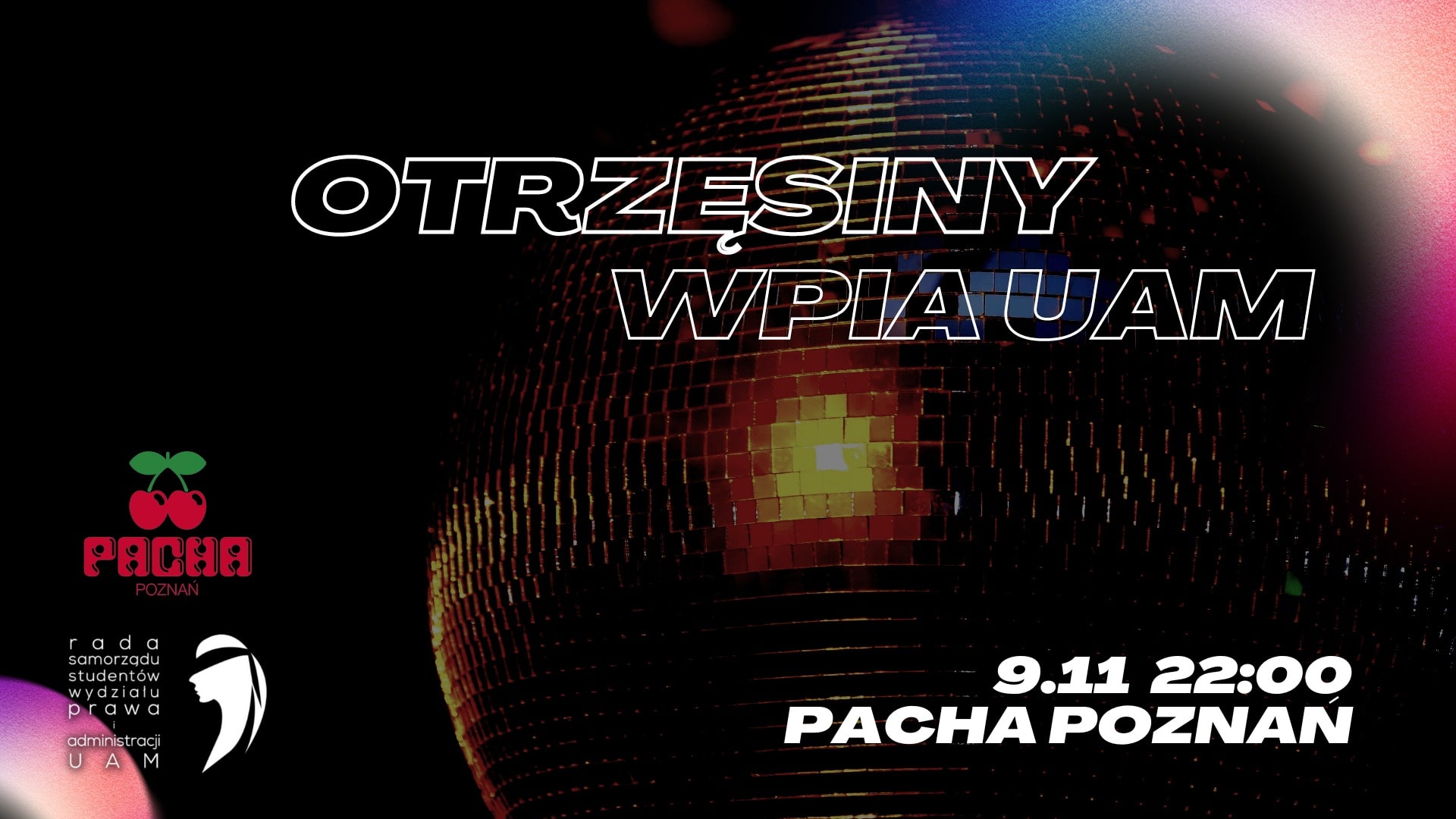 oficjalne OTRZĘSINY WPiA UAM x Pacha Poznań | 9 listopada