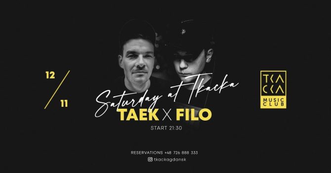 12/11 // Saturday at Tkacka // Taek & Filo