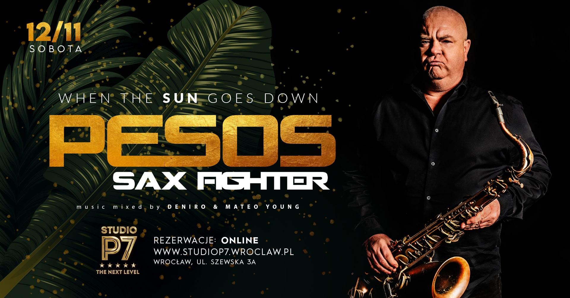 WHEN THE SUN GOES DOWN // PESOS SAX FIGHTER
