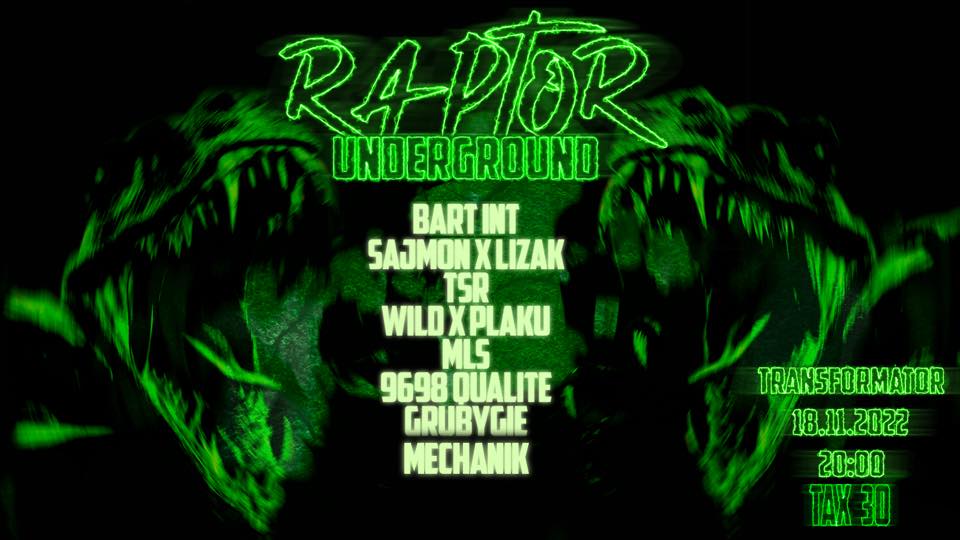 Raptor Underground – koncert wrocławskiego podziemia