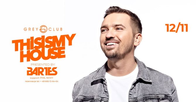 THIS IS MY HOUSE | BARTES support: PHIL NOVY
