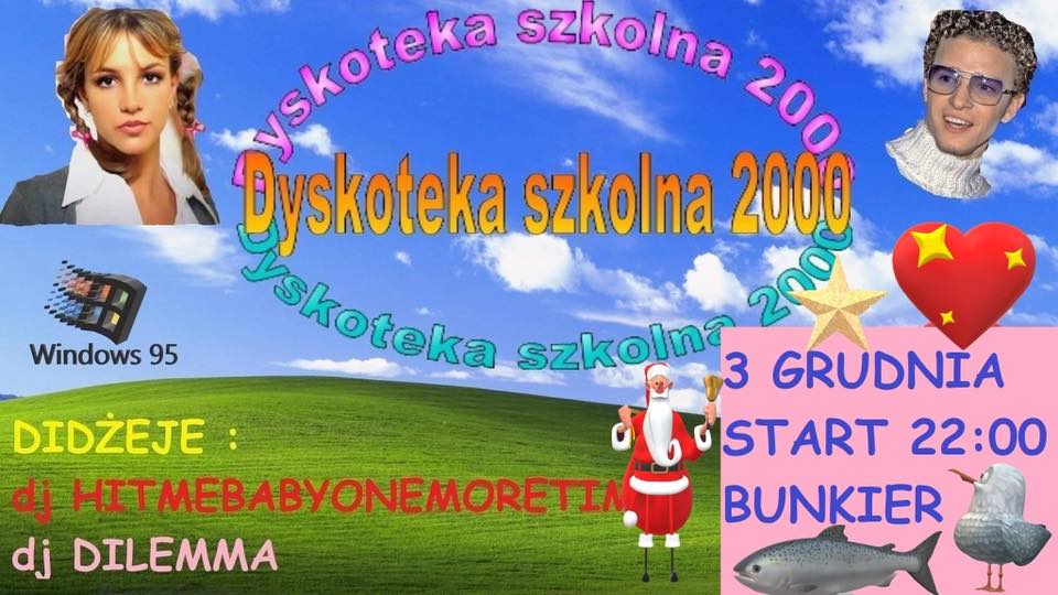MIKOŁAJKOWA DYSKOTEKA SZKOLNA 2000