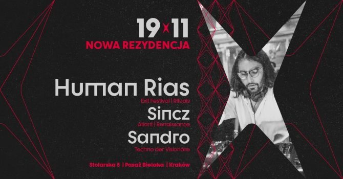 Nowa Rezydencja w. Human Rias x Pasaż | 19.11 (SAT)